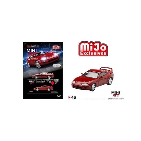Toyota Supra by Mini GT (Red) - Traksyde