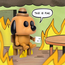 Load image into Gallery viewer, Funko Pop! Meme This is Fine Dog
