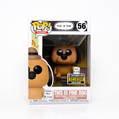 Funko Pop! Meme This is Fine Dog – Traksyde