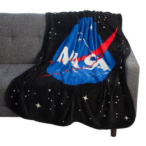NASA Icon Fleece Throw