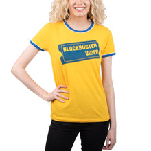 Load image into Gallery viewer, Blockbuster Video Ringer Juniors Tee
